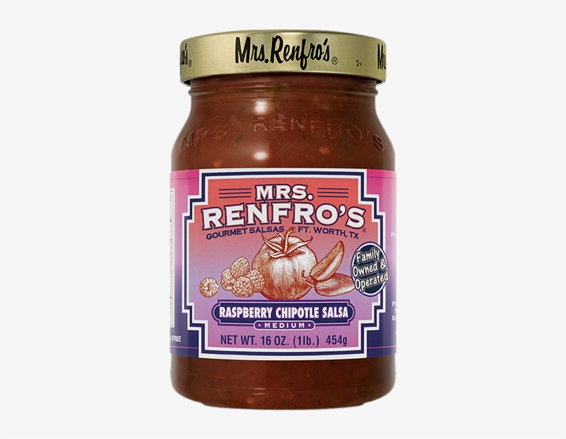 Renfro's Raspberry Chipotle Salsa, transparent png download