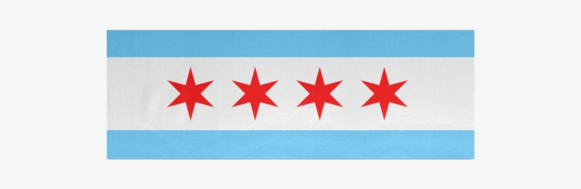 Chicago Flag Yoga Mat, transparent png download
