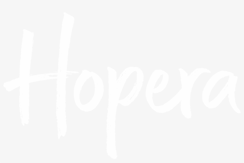 Hopera Logo White, transparent png download