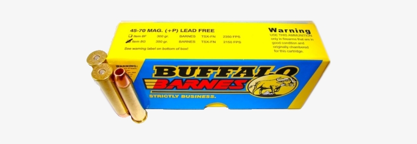Buffalo Bore 45 70 Magnum Lever Gun 350gr Barnes Tsx, transparent png download