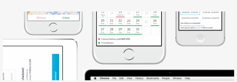 Scheduled Furniture Delivery For Home Centre, transparent png download