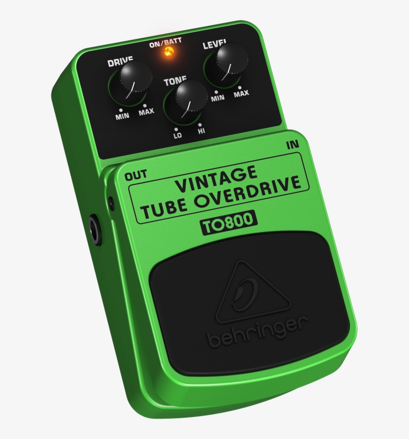 Vintage Tube Overdrive Effects Pedal, transparent png download