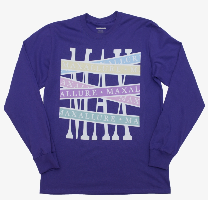 Purple Starting Line Long Sleeve, transparent png download