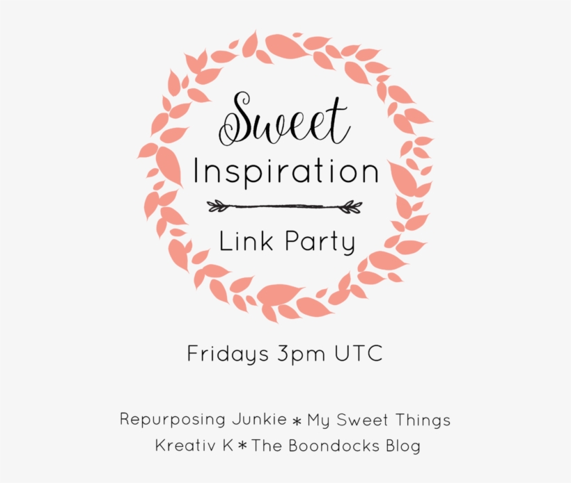 Sweet Inspiration Link Party Button, transparent png download