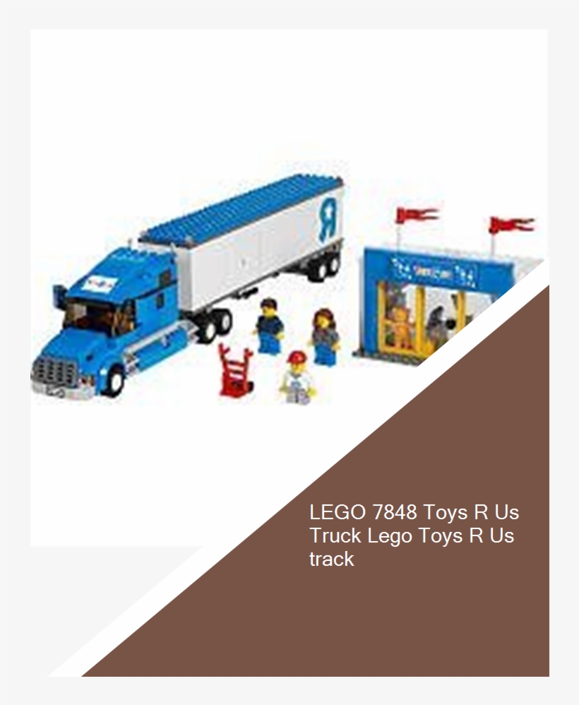 Lego 7848 Toys R Us Truck Lego Toys R Us Track, transparent png download