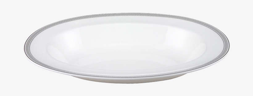 Greek Key Oval Vegetable 11", transparent png download