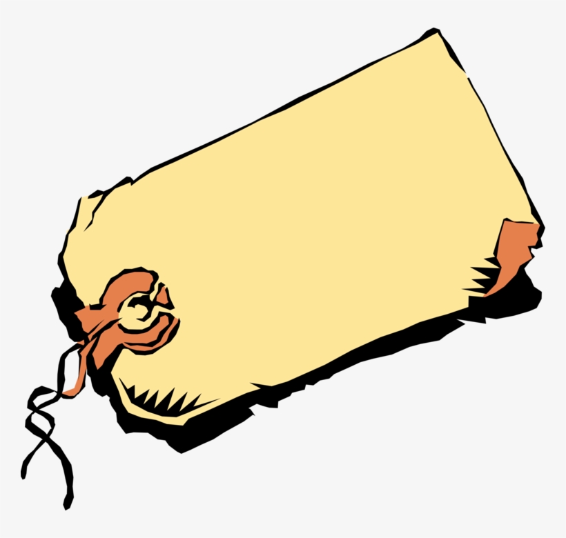 Vector Illustration Of Merchandise Price Tag Label, transparent png download