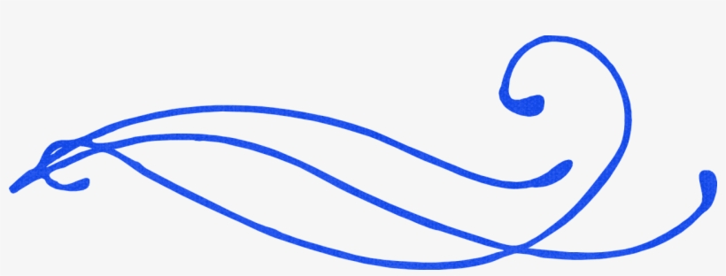 Swirl Blue Decoration, transparent png download