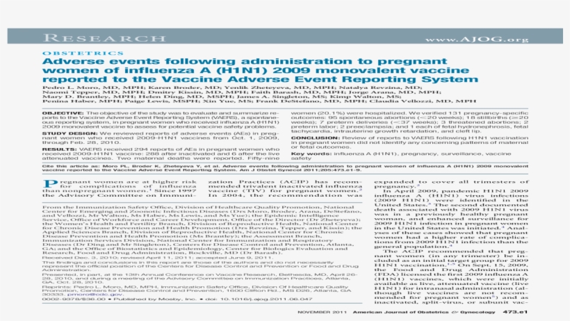 Adverse Events Following Administration To Pregnant, transparent png download