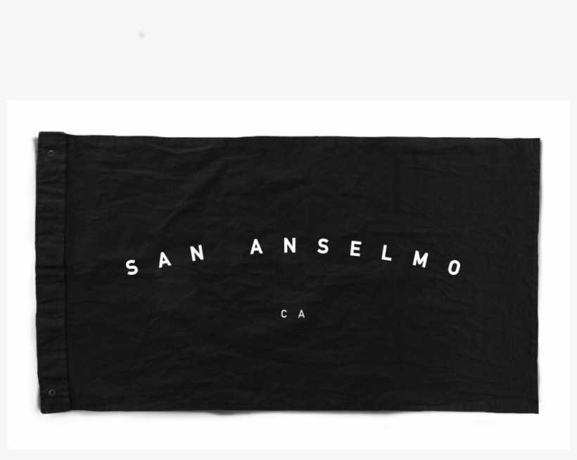 Black Canvas Flag, transparent png download