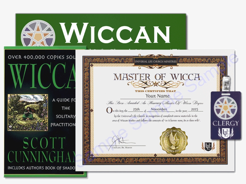 Master Of Wicca Degree Kit, transparent png download