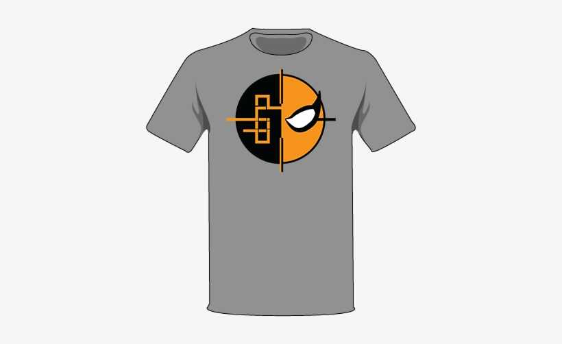 The Gray / Extra Small Homage To Deathstroke Tree-shirts - Active Shirt, transparent png download