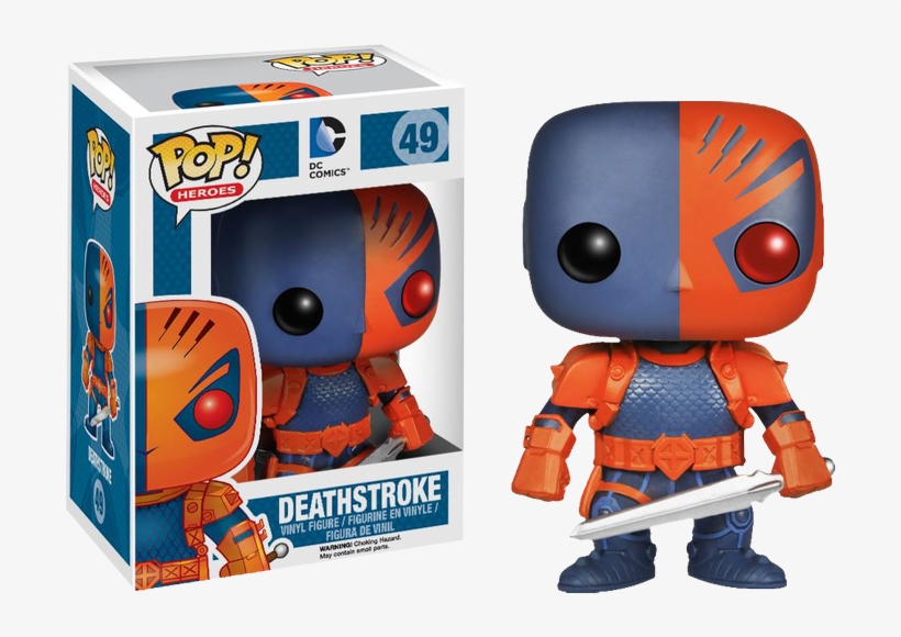 New 52 Pop Vinyl Figure - Deathstroke Pop, transparent png download
