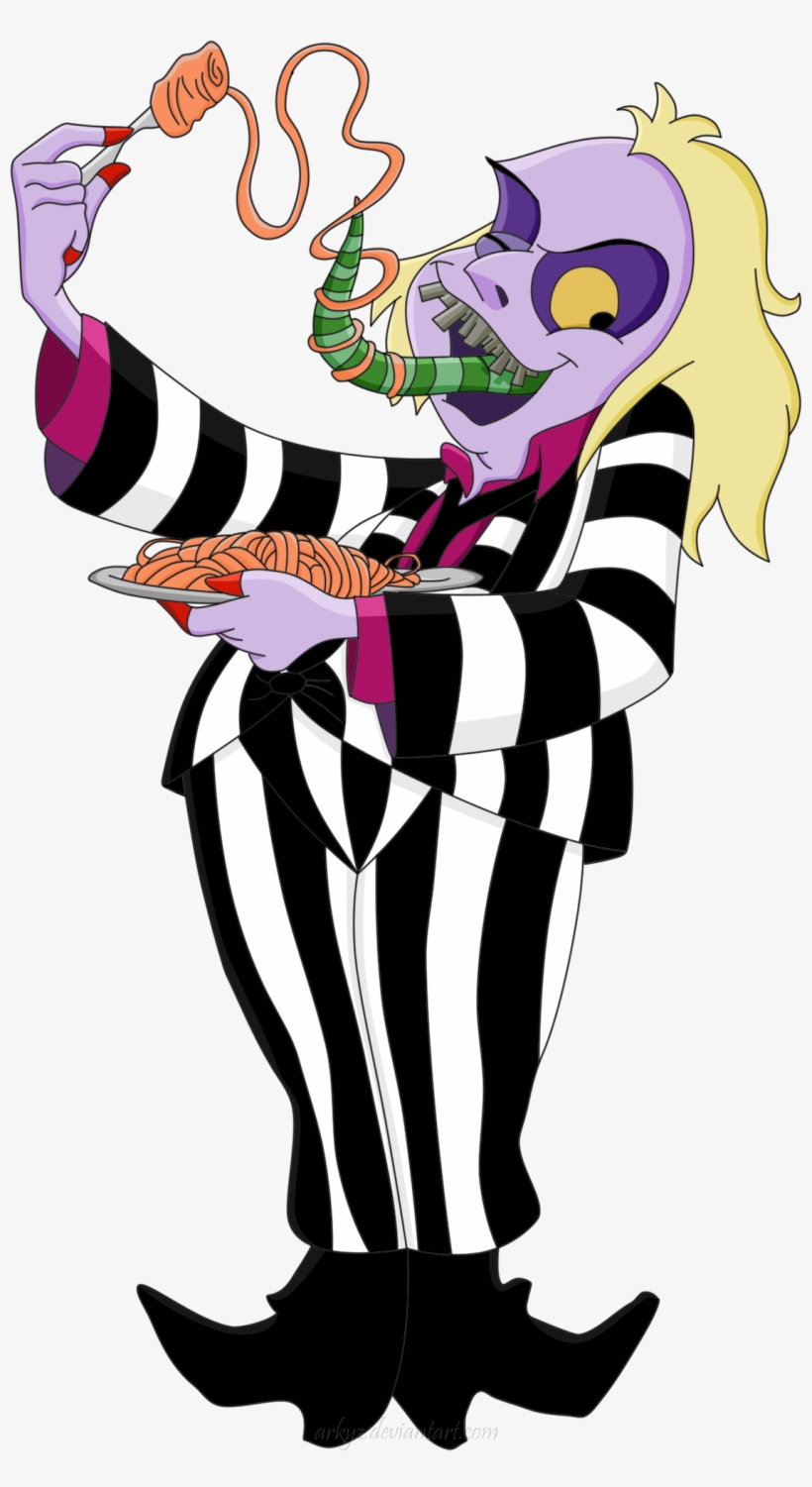 Spaghetti Twirl By Arkyz On Deviantart Clipart Library - Beetlejuice Png, transparent png download
