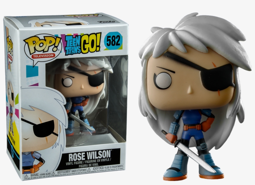 Teen Titans Go Rose Wilson Us Exclusive Pop Vinyl Figure - Rose Wilson Teentitan Go, transparent png download