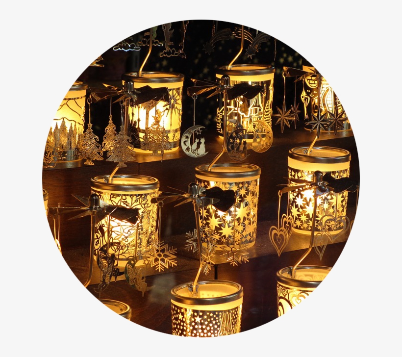 Christmas Lights - Tea Lights At Sunset Samsung Galaxy S7 Leather Flip, transparent png download