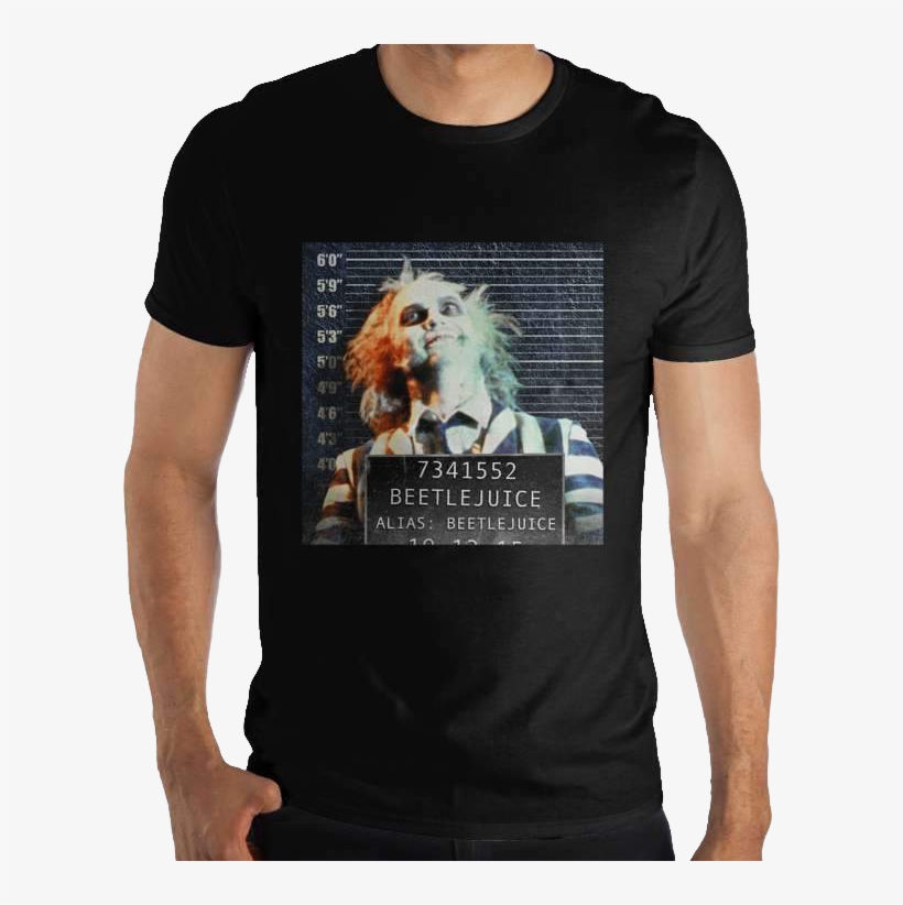 Mug Shot Beetlejuice T-shirt - Beetlejuice, transparent png download