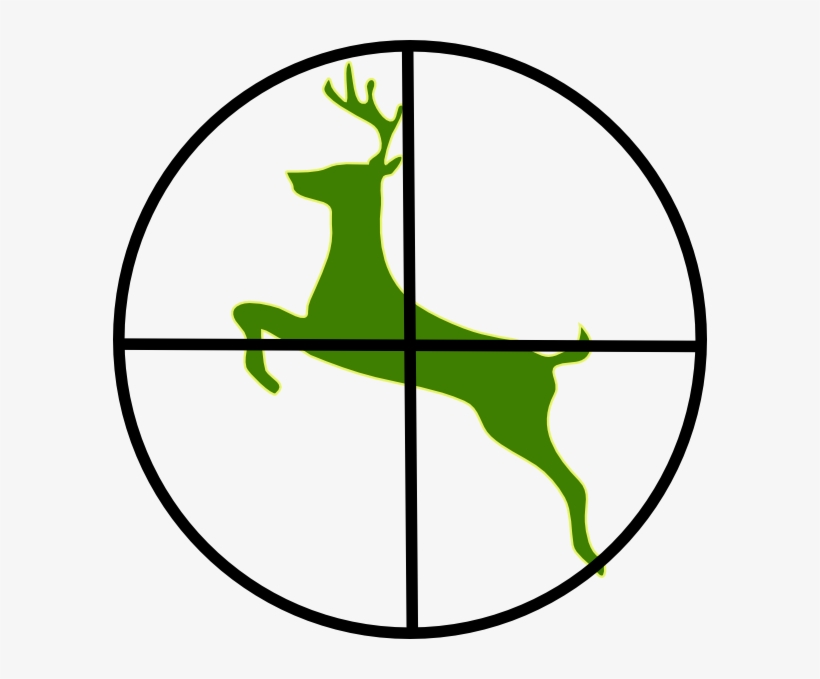 How To Set Use Deer In Scope Clipart, transparent png download