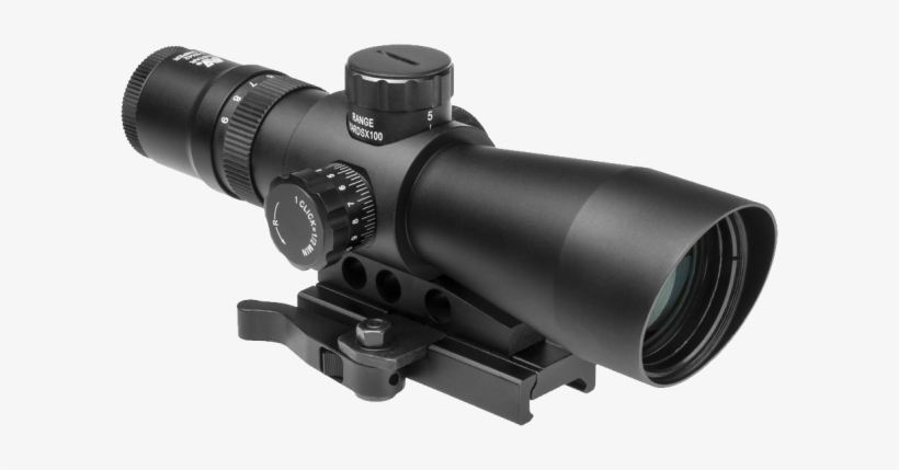Scope Png Free Download - Ncstar 3-9 X 42mm Mark Iii Tactical Series Scope, P4, transparent png download