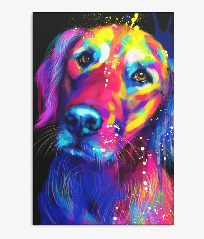 Golden Canvas Wrap 2602hv - Golden Retriever, transparent png download