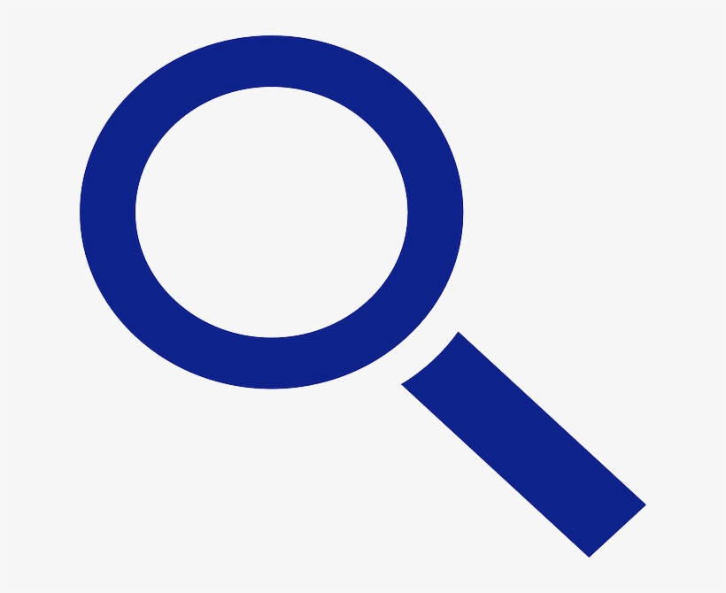 Magnifying Glass Book Clipart - Magnifying Glass Clip Art Blue, transparent png download
