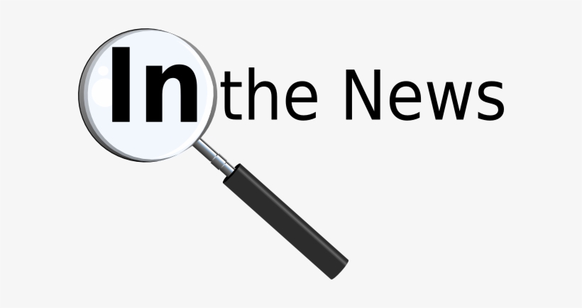 How To Set Use In The News With Magnifying Glass Svg, transparent png download