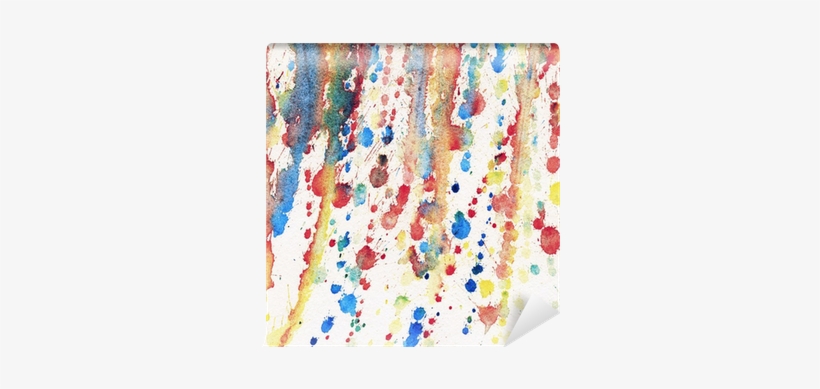 Abstract Watercolor, Ink Splashes Wall Mural • Pixers® - Artwork Vloerkleden Met Grafische Motieven - 125x170, transparent png download