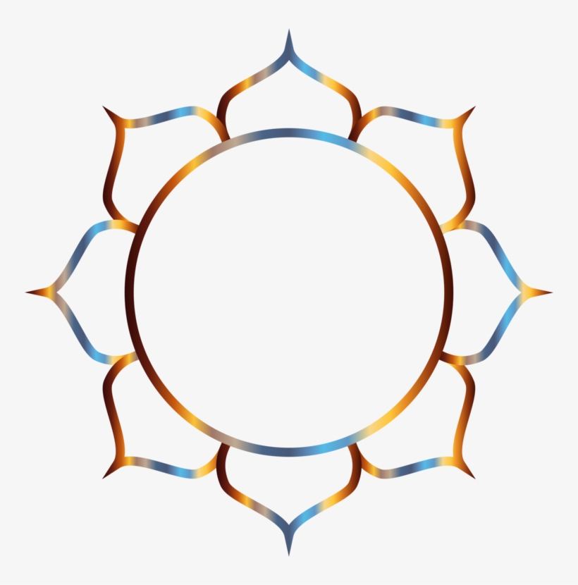 Namaste Computer Icons Meditation - 8 Leaf Lotus, transparent png download