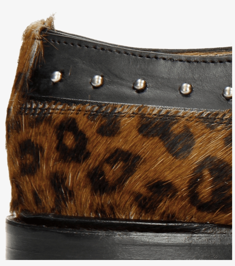 Derby Shoes Katrin 2 Black Hair On Leo Cappu - Suede, transparent png download