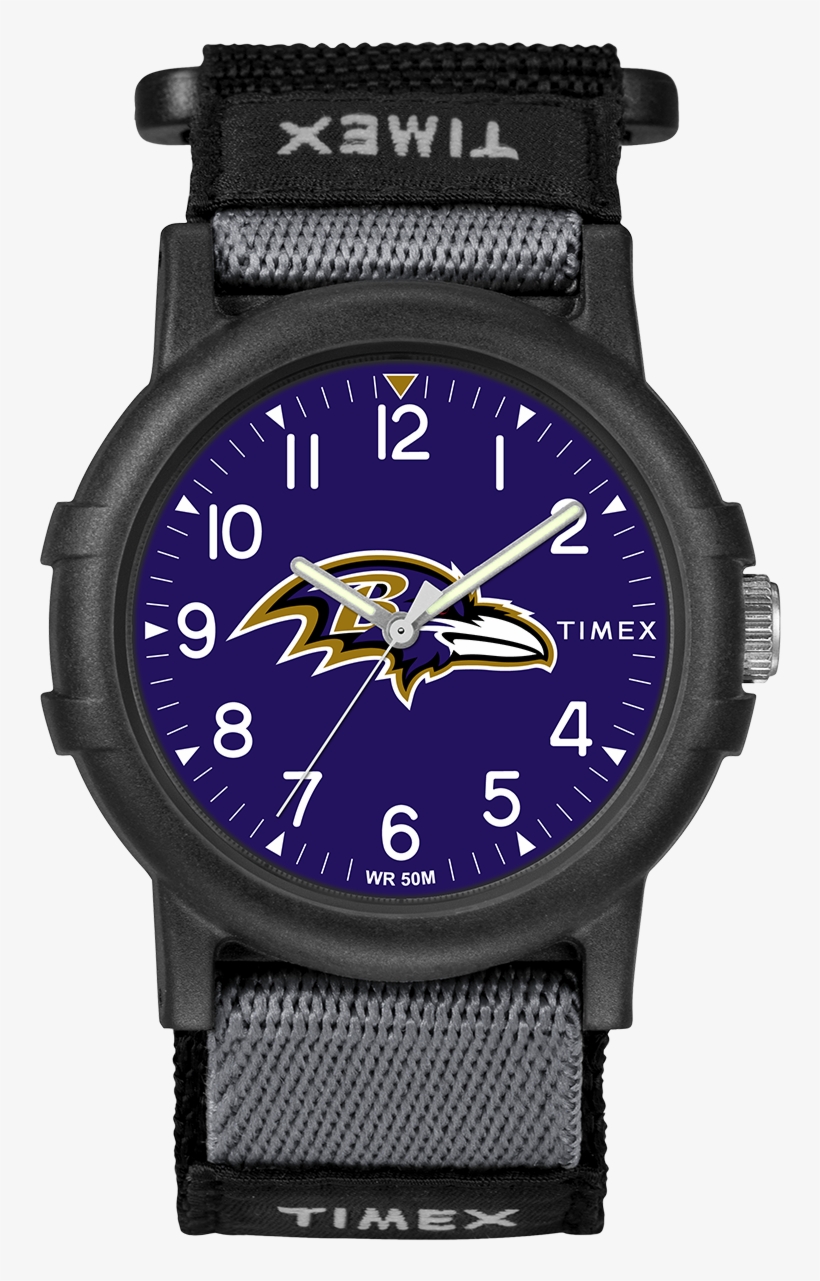 Recruit Baltimore Ravens Large - Timex Youth Recruit Arizona Cardinals | Black/black/other, transparent png download