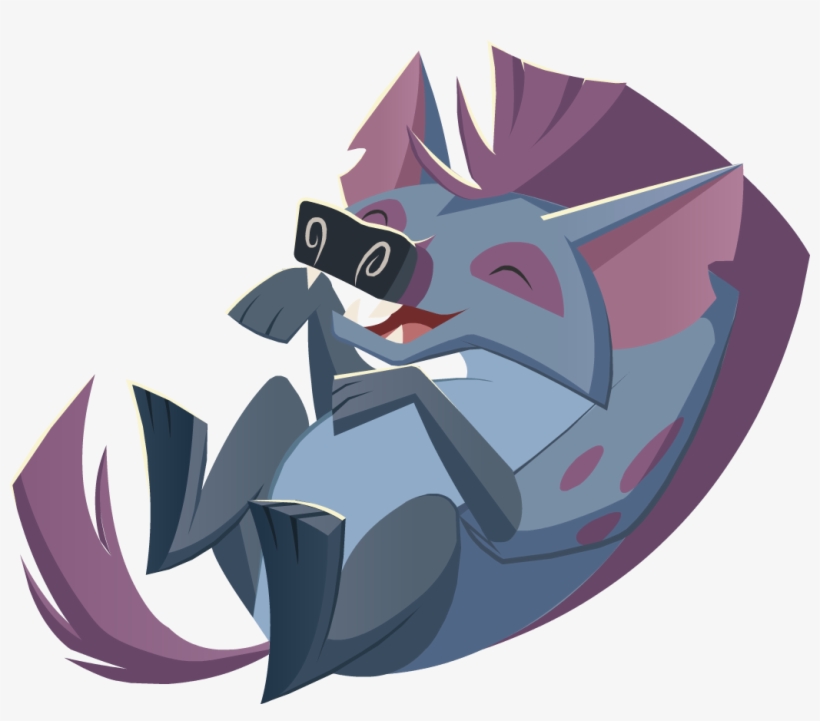 Hyena Laughing - Animal Jam Hyena, transparent png download