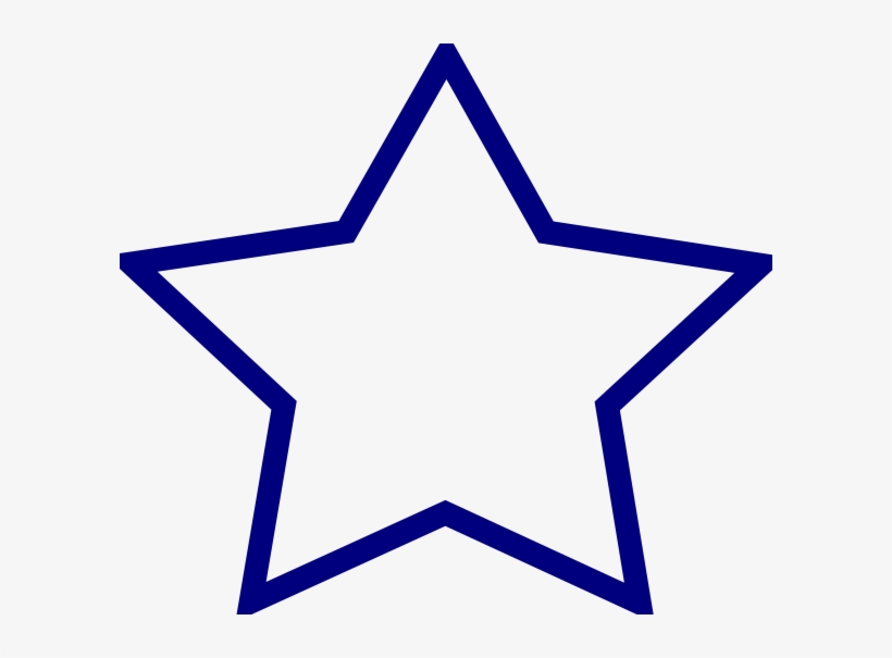 Blue Star Svg Clip Arts 600 X 525 Px, transparent png download