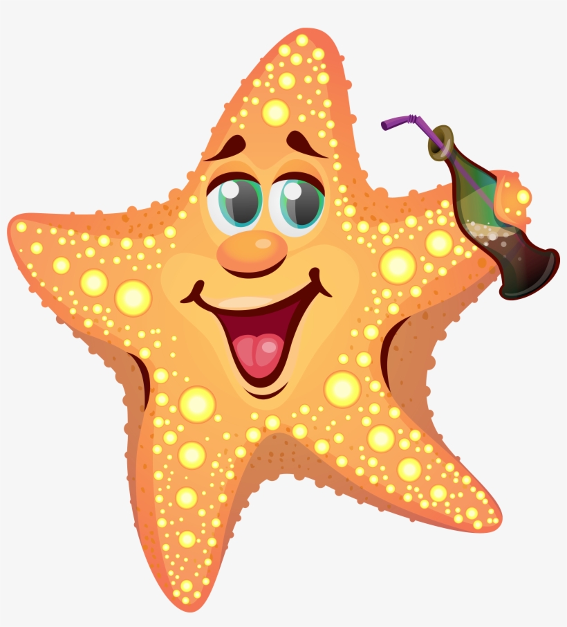 View Full Size - Free Star Fish Clipart, transparent png download