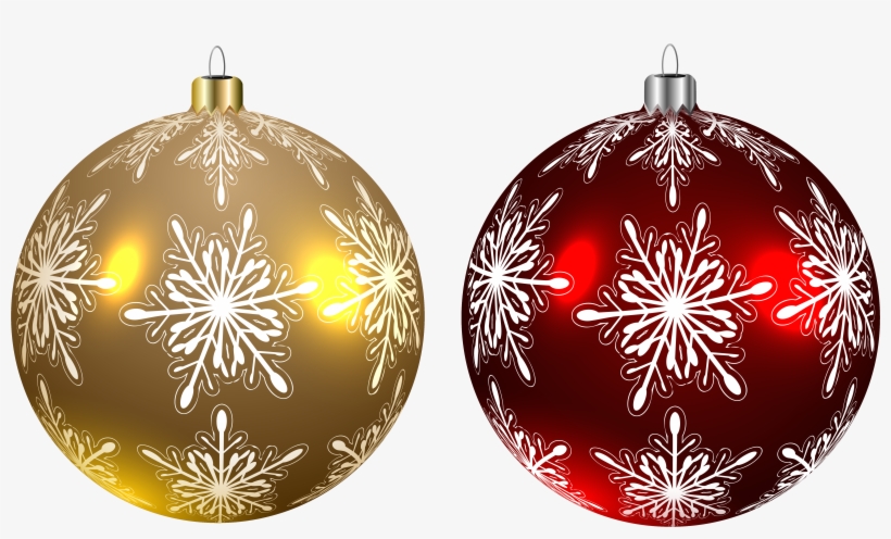 Balls And Red Transparent - Christmas Ball Printing Bathroom Waterproof 3d Shower, transparent png download