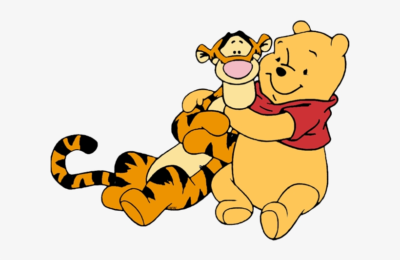 Winniepoohgroup - Pooh And Tigger Png, transparent png download
