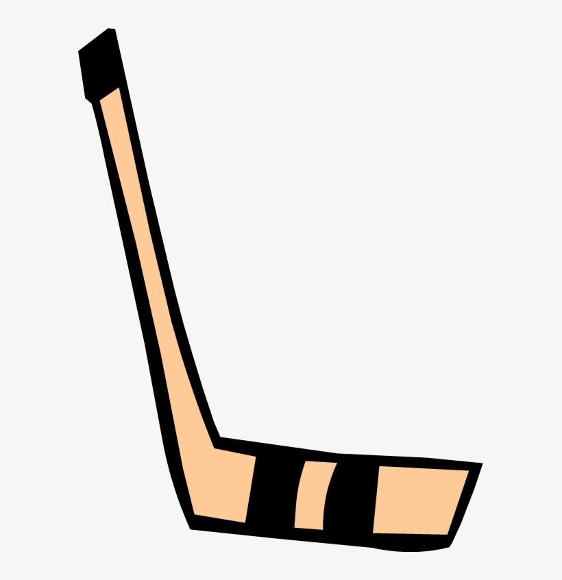 Old Hockey Stick - Hockey Stick, transparent png download