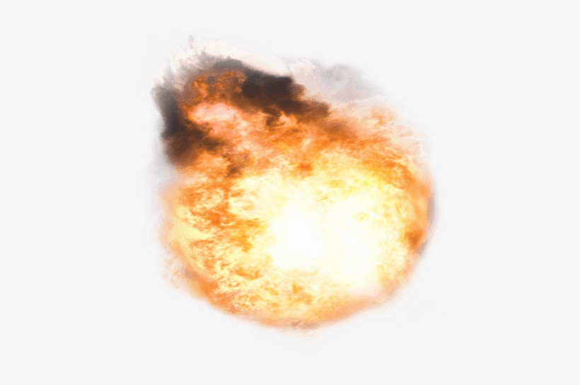 Fire Flame Explosion Effect Ftestickers - Flame, transparent png download