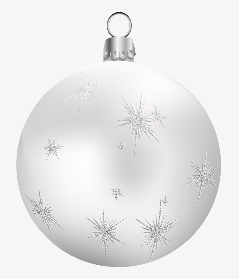 White Christmas Ball Png, transparent png download