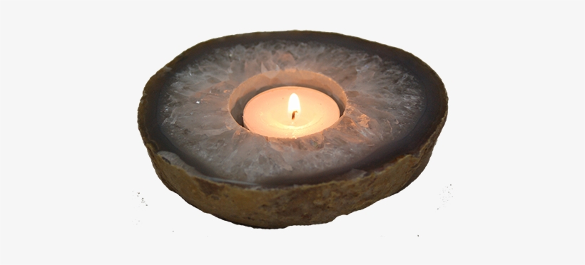 Agate Candle Holder - Candlestick, transparent png download