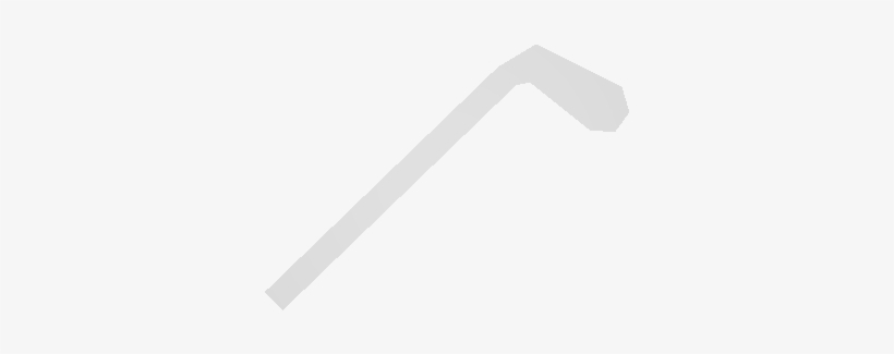 Unturned Skin White Hockey Stick - Clothes Hanger, transparent png download