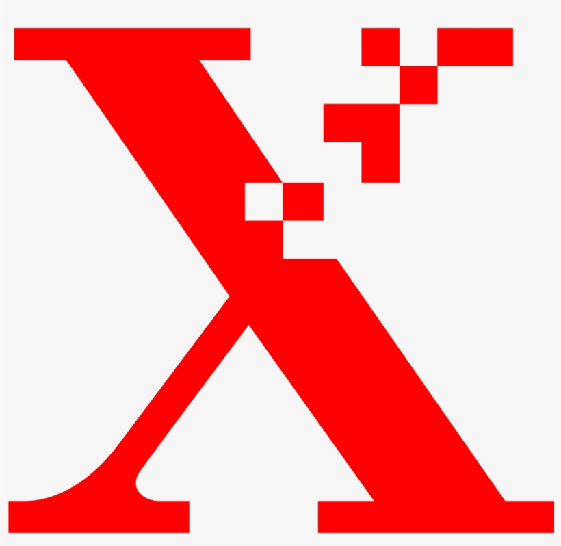 Xerox Logo - Xerox Toner Refill, Black, transparent png download