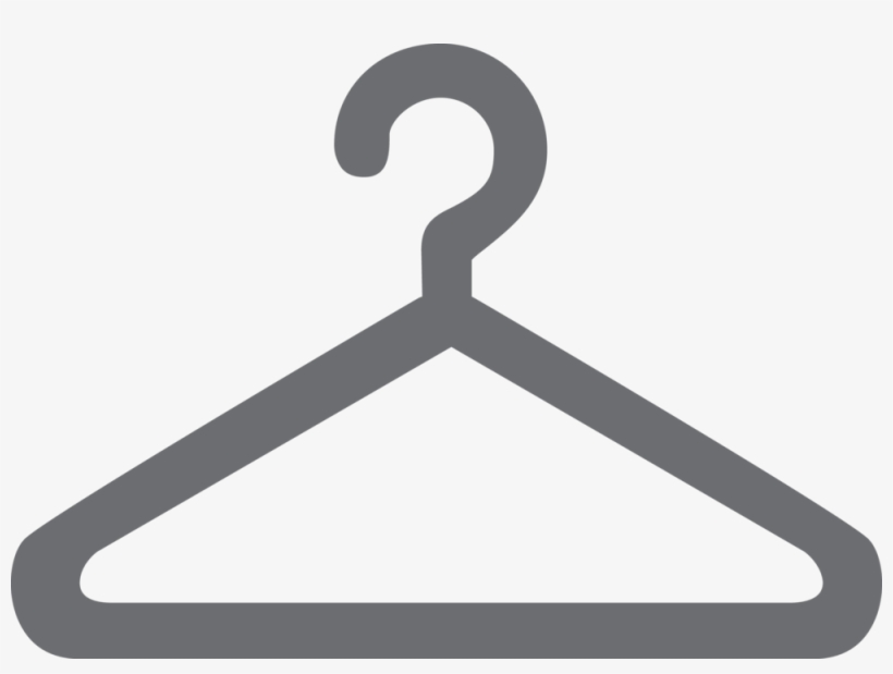 Hanger Grey - Clothes Hanger, transparent png download