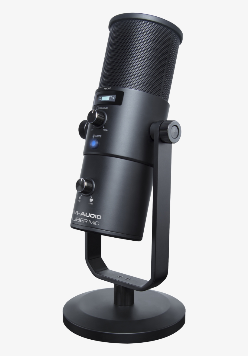 M-audio Uber Microphone - M-audio Uber Mic, transparent png download