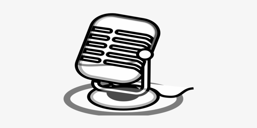 Old Microphone Clipart - Microphone, transparent png download