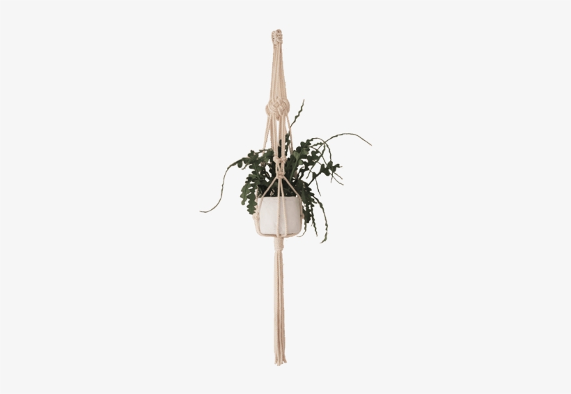 Awaji Knot Macrame Plant Hanger - Épée, transparent png download