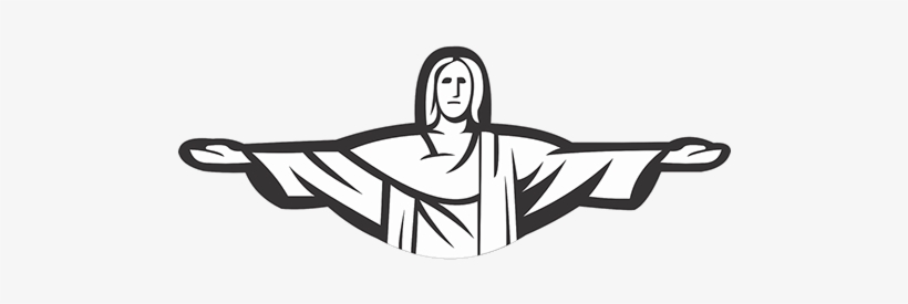 T1 Abc Figures & Texts - Christ The Redeemer Clipart, transparent png download