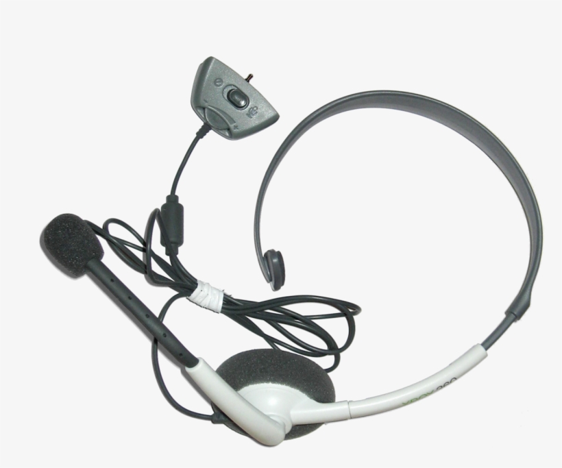Xbox360 Wired Headset - Headset Xbox360, transparent png download