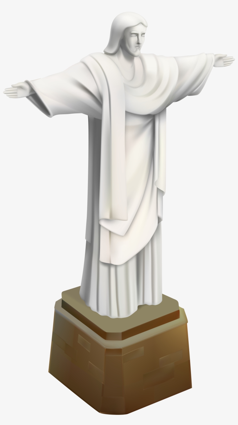 Free Png Brazil Christ The Redeemer Statue Png Images - Statue Clipart Png, transparent png download
