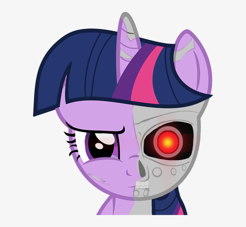 Paragonaj, Damaged, Face, Grotesque, Simple Background, - Twilight Sparkle Not Amused, transparent png download