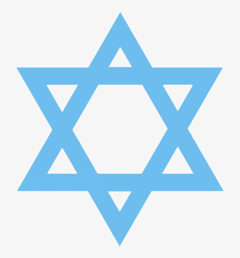 Star Png Blue Colour - 5 Major World Religion Symbols, transparent png download